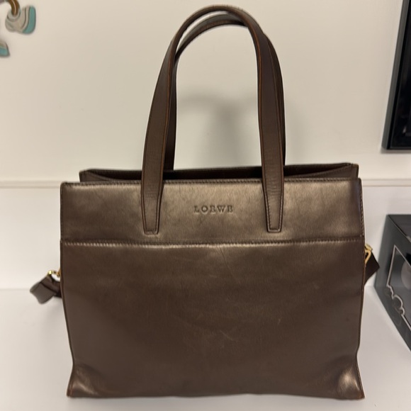 Great condition!!! Vintage Loewe 2 Way Bag - Picture 12 of 13